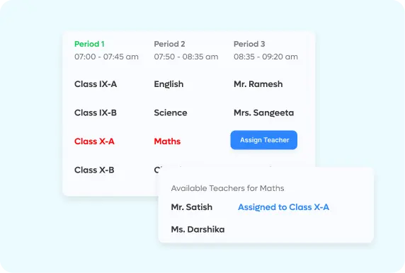 AI Timetable Generator 