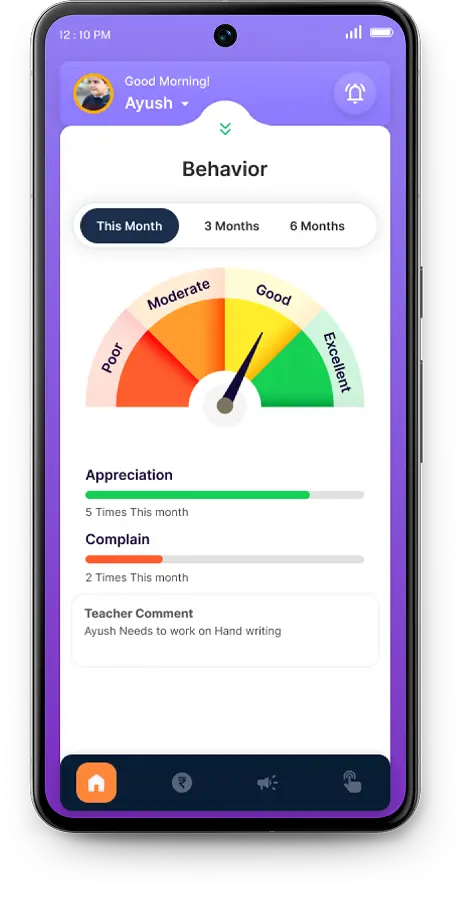 Real-time attendance in the Edoovi Parent app